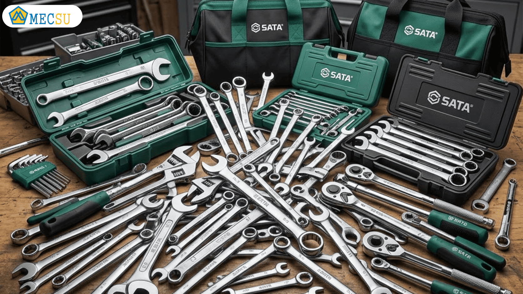Bộ cờ lê, lục giác SATA 30 chi tiết